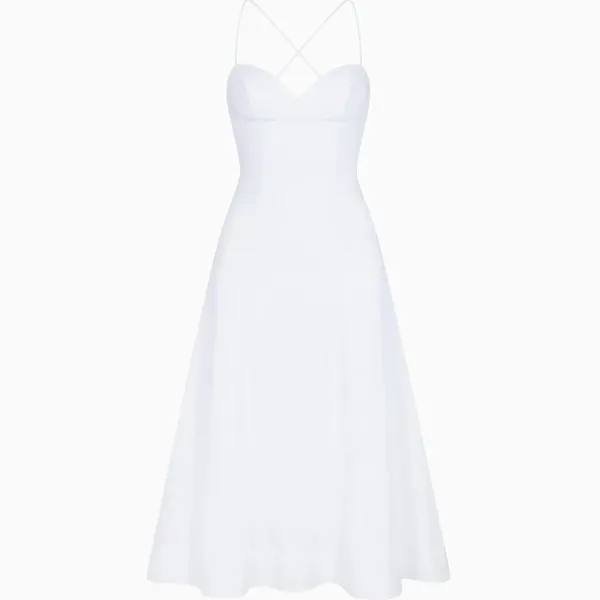 Khy White Dress Size 8 - Image 11
