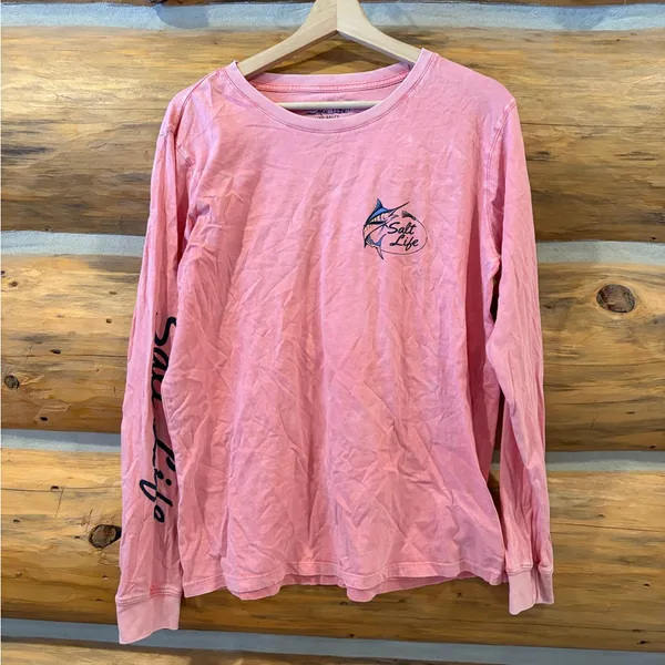 Salt Life Live Salty Marlin T-Shirt - Image 3