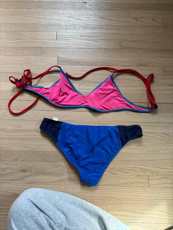 Xirena Bikini Blue Size M - Image 3