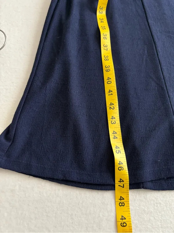 Perceptions Navy Button-Front Maxi Dress - Image 8
