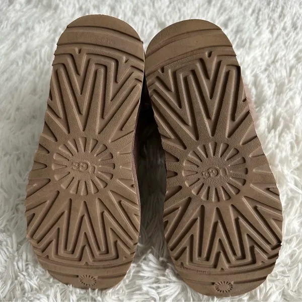 Ugg Mini Bailey Bow II Shimmer Boots Size 6 - Image 9