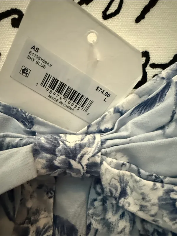 Altar’d State Light Blue Floral Sundress - Image 4