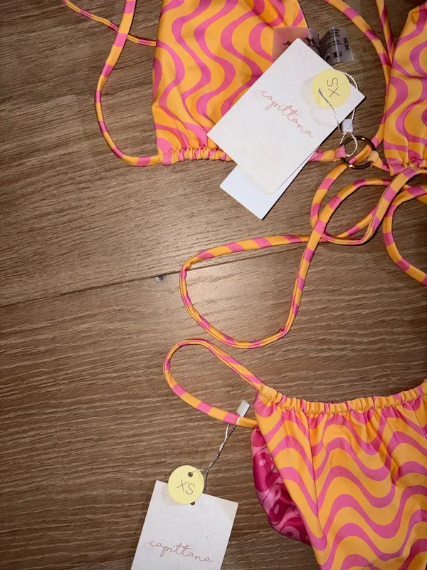 brand new capitanna urban outfitter reversible bikini xs with tags - Image 8