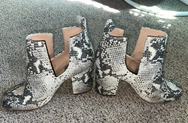 Steve Madden Snake Skin Booties - Image 3