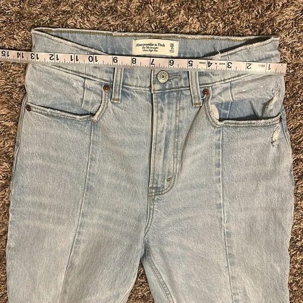 Abercrombie & Fitch The ‘90s Straight Ultra High Rise Jeans - Image 4