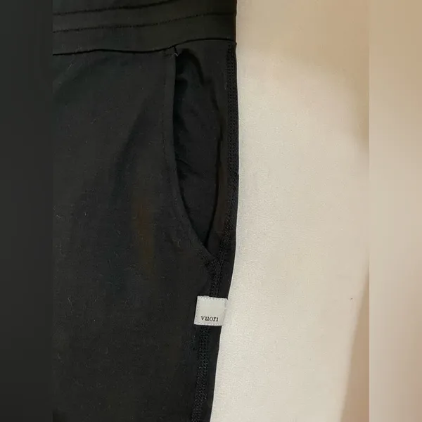 Vuori NWT Lux Black Sleeveless Jumpsuit Size M Jogger bottom - Image 9