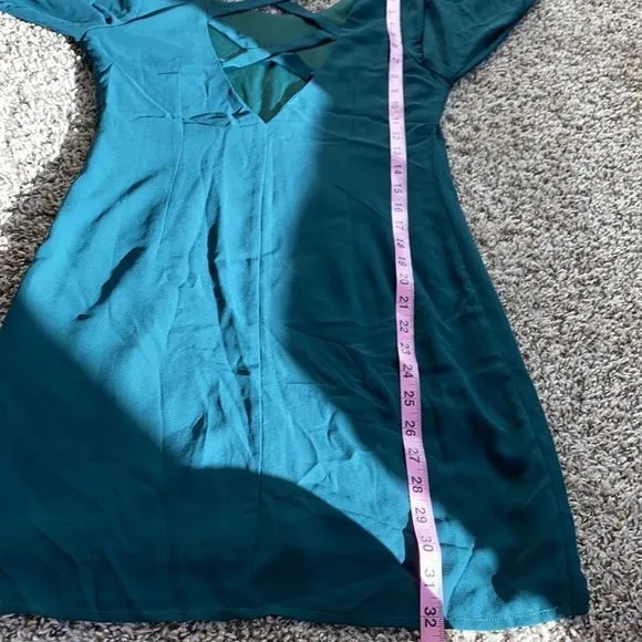 5/$30 🎈 YA Los Angeles small green long‎ sleeved dress - Image 8