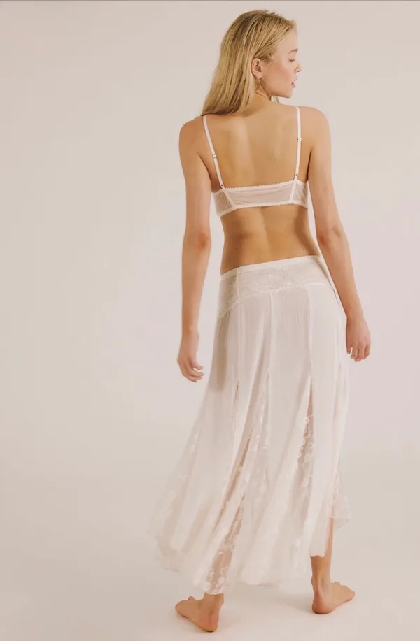 Free People Nice to meet you maxi slip skirt - Image 3