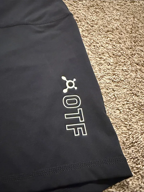 Orangetheory Fitness Women’s‎ Black Compression Athletic Shorts 5” Medium - Image 3