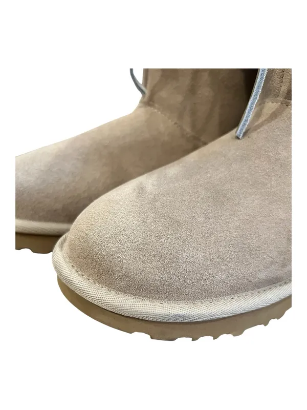 UGG Sarissa Shearling Short Boots Chestnut Suede Women’s Size 8 New - Image 7