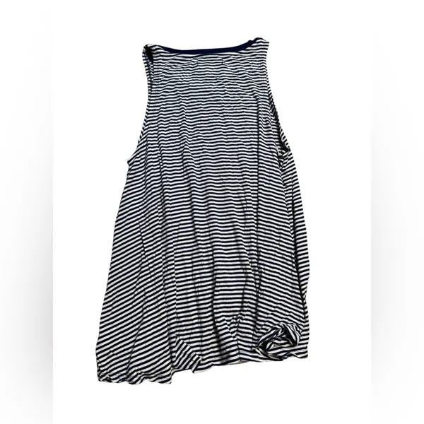 👕 American Eagle Navy White Striped Tank Top Women’s Medium‎ 👕 - Image 4