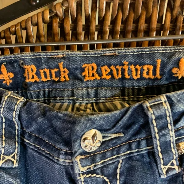 Rock Revival Jacklyn Boot Jeans Size 29 - Image 6