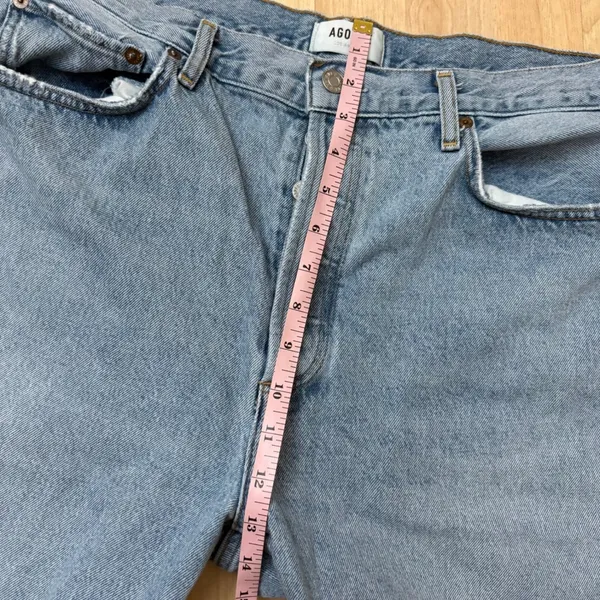 AGOLDE Fran Low Slung Easy Straight Jeans in‎ Force Size 31 - Image 7
