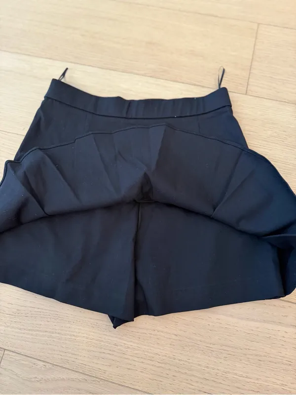 Women’s Black Ruffle Skort Zara - Image 4