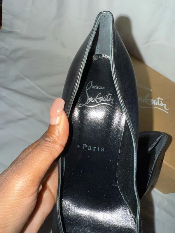 Christian Louboutin Dolly Alta Pump 160mm Leather Platform EU 38 - Image 5