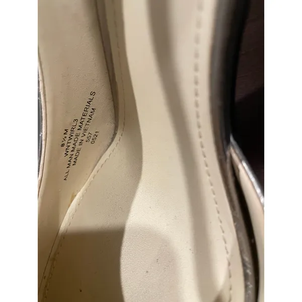 Nine West Heels Champagne Gold Size 8.5 - Image 9