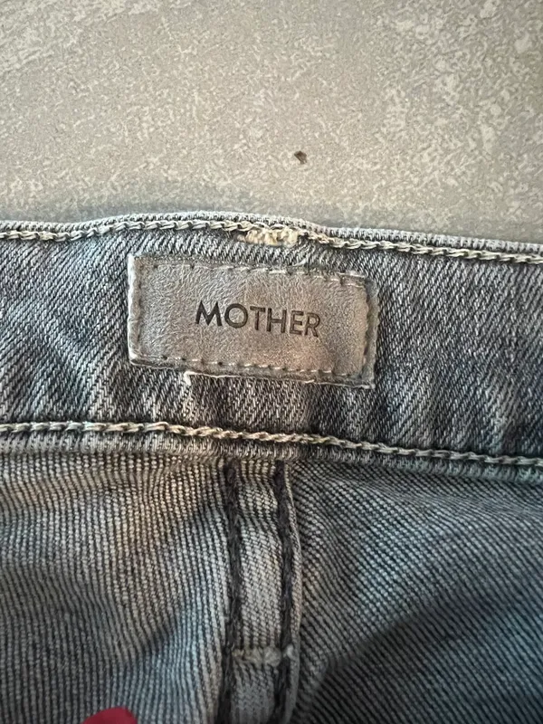 Mother The Button Fly Dazzle Jeans - Image 4