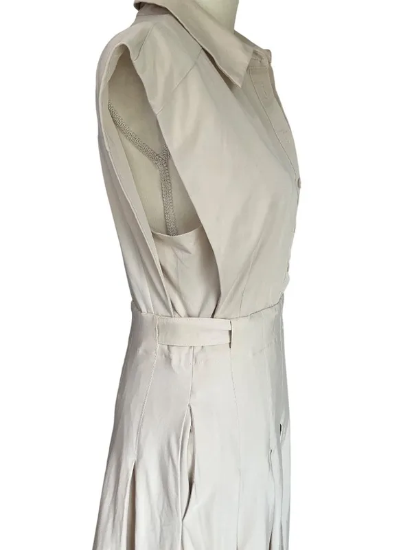 En Saison Quince Midi Shirt Dress in ecru Medium New Womens dresses - Image 8