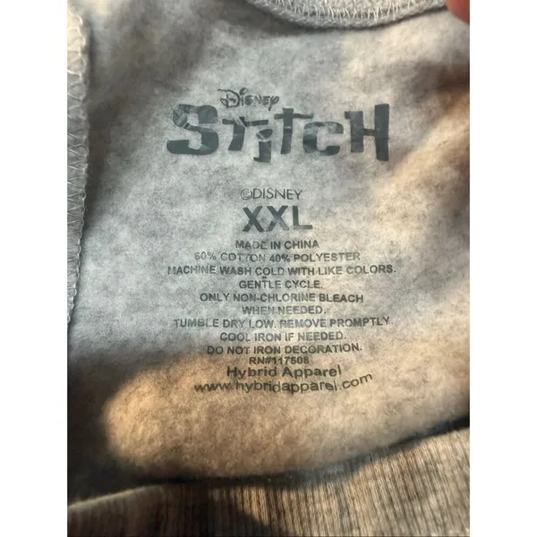 Disney Stitch Womans Sweatpants Sz XXL NWT - Image 3