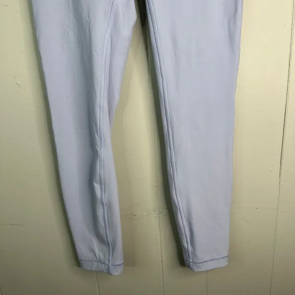 Lululemon Wunder Train Womens 6 Light Blue High Rise Tight Pockets 25 Leggings - Image 6