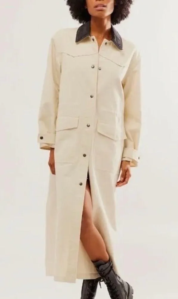 NWOT Free People Hunter Duster Western Jacket - Image 3