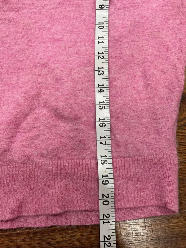 ZARA Pink Wool Alpaca Long sleeves Sweater Sz S - Image 8