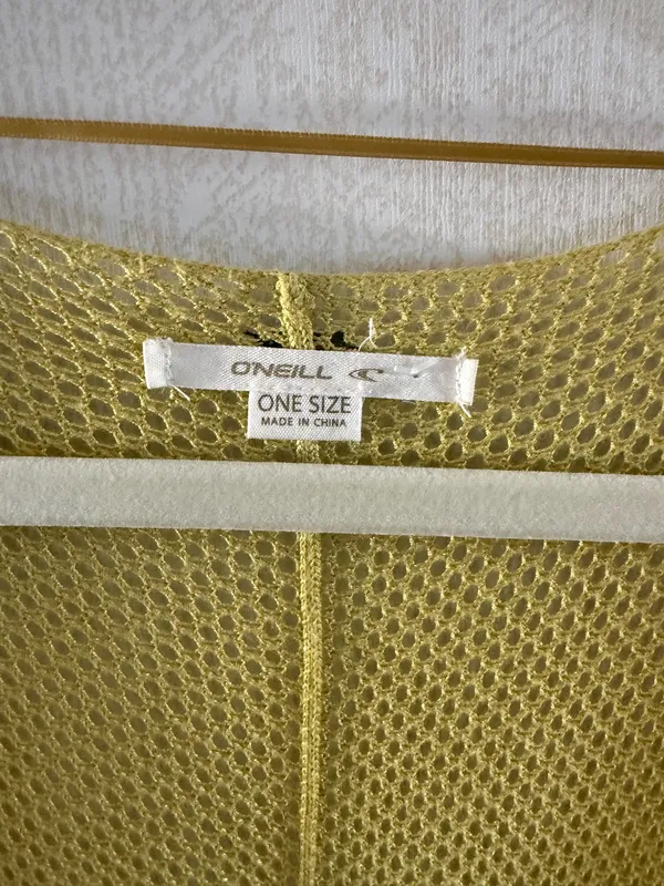 O'Neill Tyler Kimono Dress Colorblock Crochet Mesh One Size - Image 2