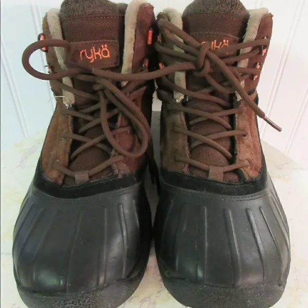 Ryka women’s Mallory boots leather upper sz 11 - Image 3