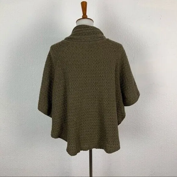 Anthropologie Sparrow Wool Blend Open Front Cardigan‎ Sweater Cozy Layering M - Image 4