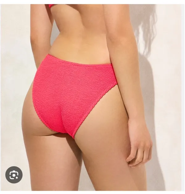 J Crew Pink Crinkle Bikini - Image 2