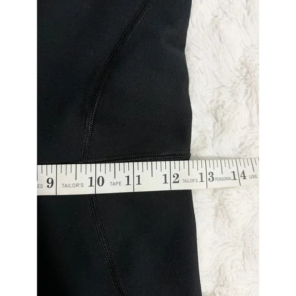 Abercrombie & Fitch YPB Black SculptLux Open Back Athletic Fitted Jumpsuit S - Image 8