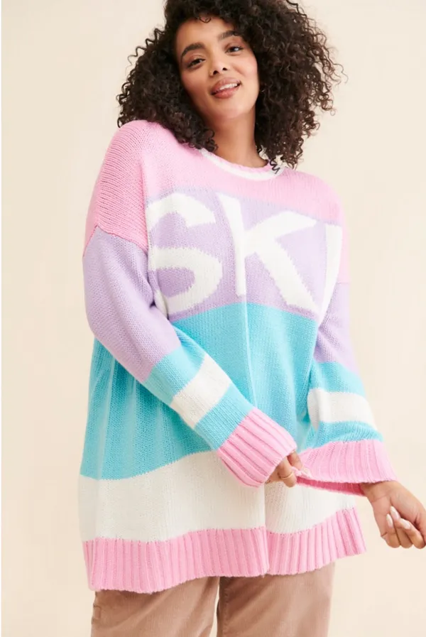 Show Me Your Mumu colorful SKI sweater - Image 2