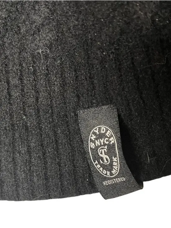 TODD SNYDER Black Lambswool Sweater Fits Size XS Flawed Read Description - Image 8