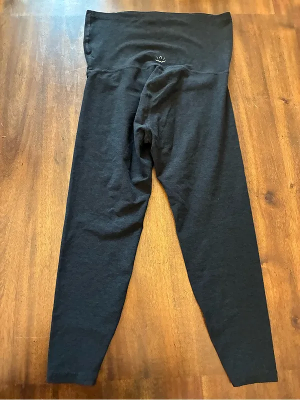 Beyond Yoga Beyond The Bump Mayernity Leggings XL Black Love The Bump - Image 3