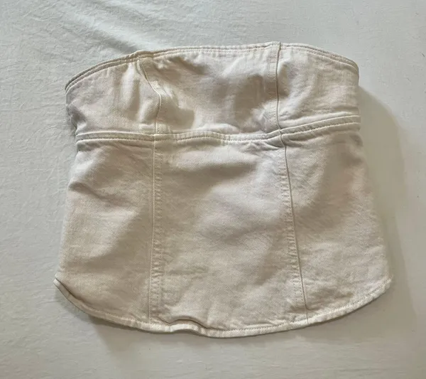 ZARA denim top - Image 2