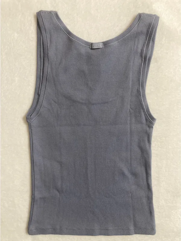 SKIMS Cotton Rib Tank M - Image 4