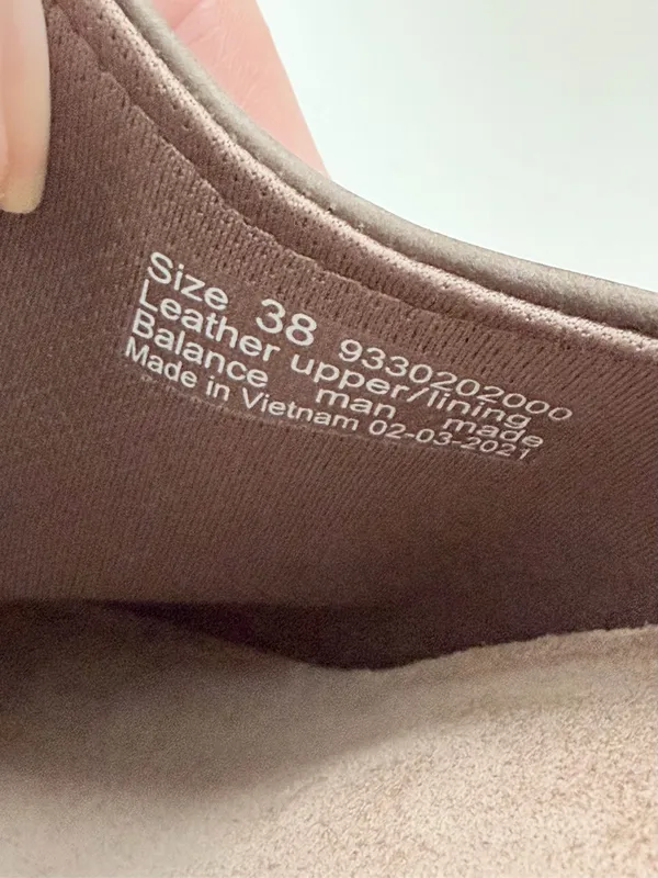 Dansko Clogs Melody Slip On Mules Leather Comfort Travel Burnished Taupe Grey - Image 7