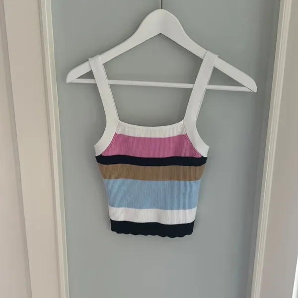 Z Supply Stella Stripe Sweater Tank - Image 3