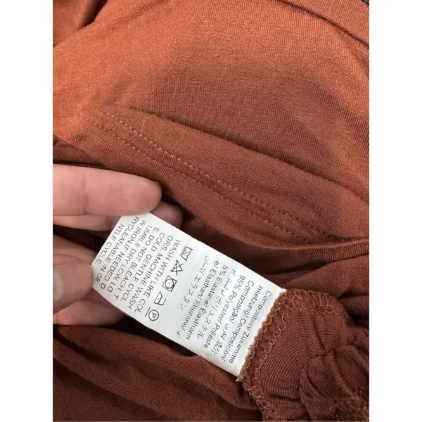 Brown long sleeve top - Image 6