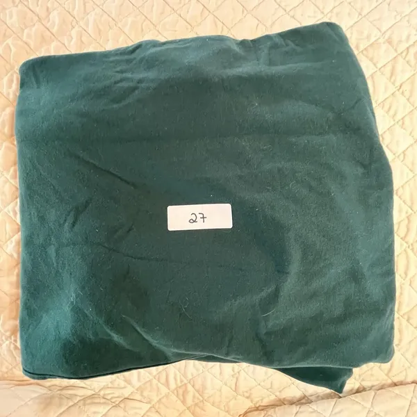 Savage X Fenty XL Dark Green Full Zip One Piece Sweat Suit Hooded Jumpsuit Cozy - Image 11