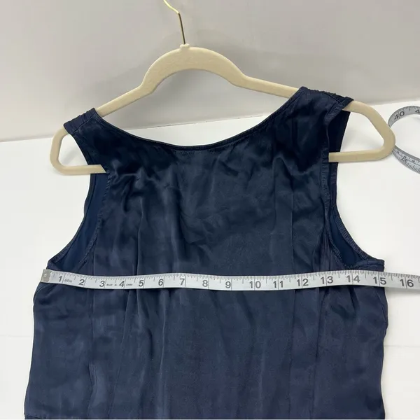 BHLDN Anthropologie Ghost London Alexia Dress‎ Womens Size Medium Blue NEW *FLAW - Image 12