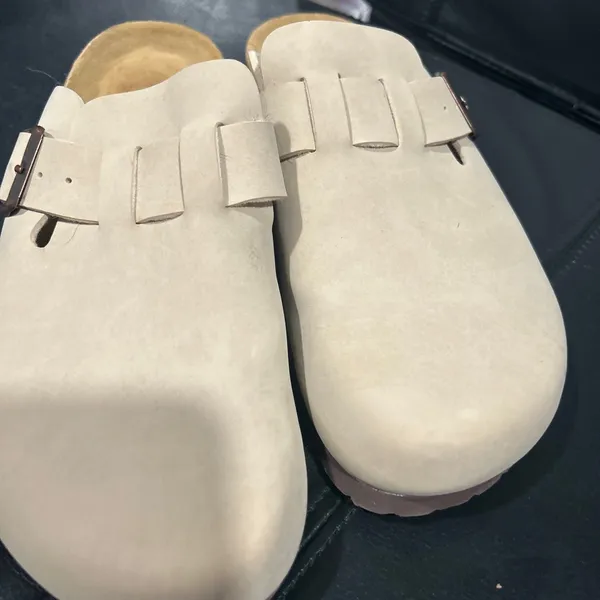 Cushionare Women's Cream Mules - Image 7
