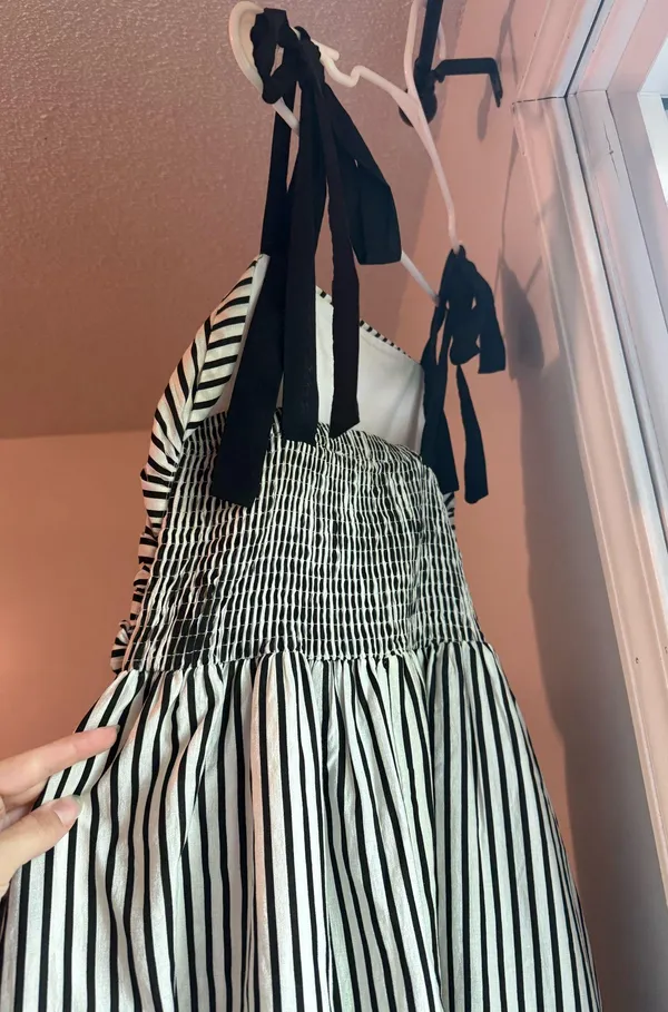 Shoulder tie boutique dress Multiple - Image 2
