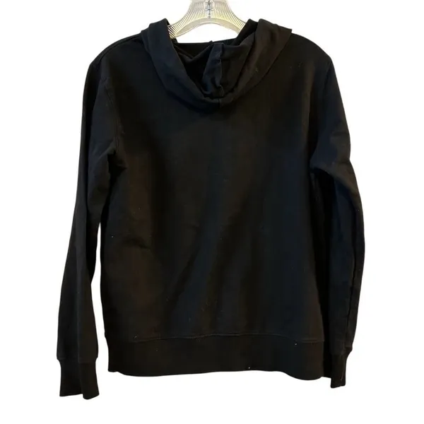 Faith Over Fear Black Unisex Hoodie‎ Large Inspirational Christian Pullover - Image 7