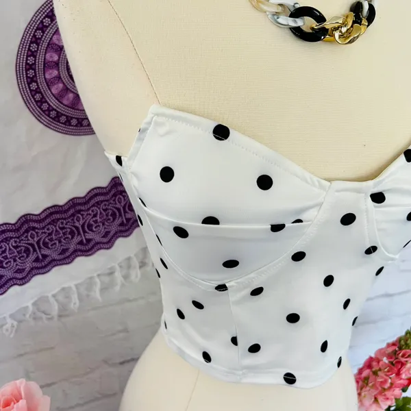 Boutique Polka For Bustier Top - Image 7
