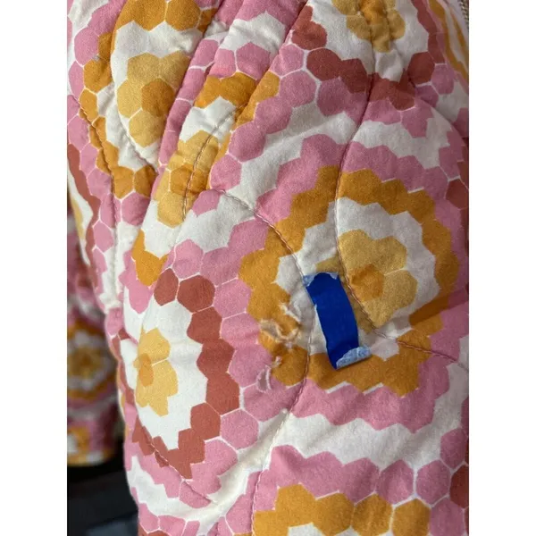 Show Me Your Mumu Powder Puffed Jacket Honeycomb Daisy Womens Size Medium - Image 11