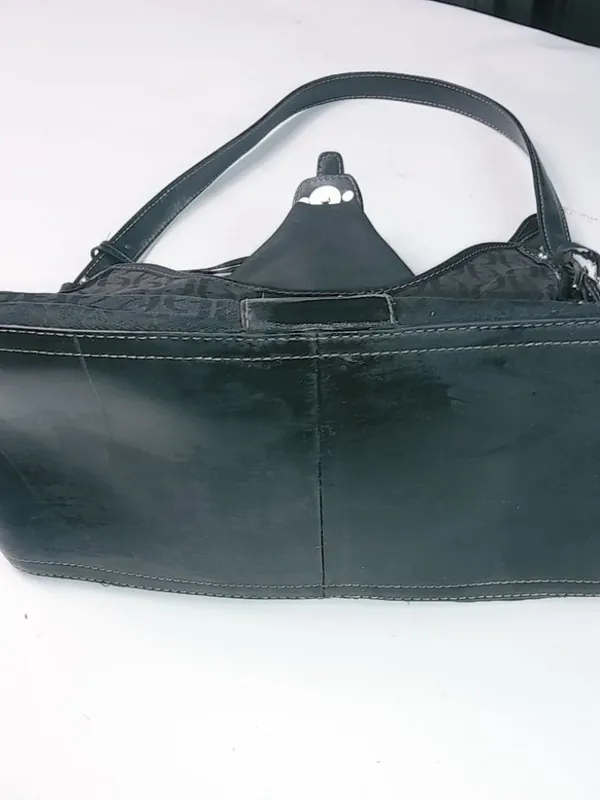 Fossil Black Logo Shoulder Handbag - Image 2