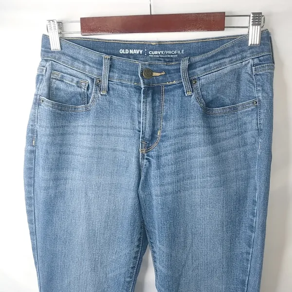 Old Navy 4S 29x29 Curvy Profile Mid-Rise Jeans - Image 9