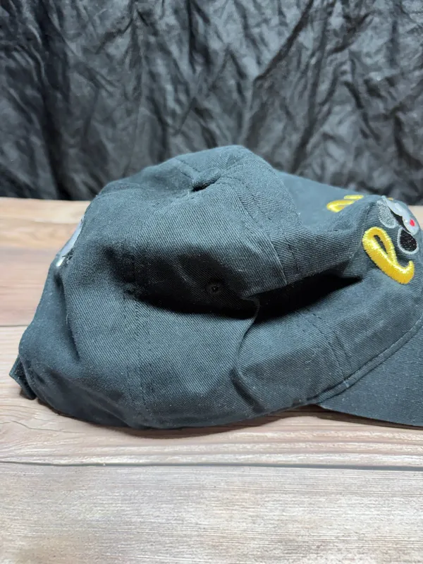 Disney Mickey Mouse Embroidered Love Heart Black Adjustable Hat - Image 4