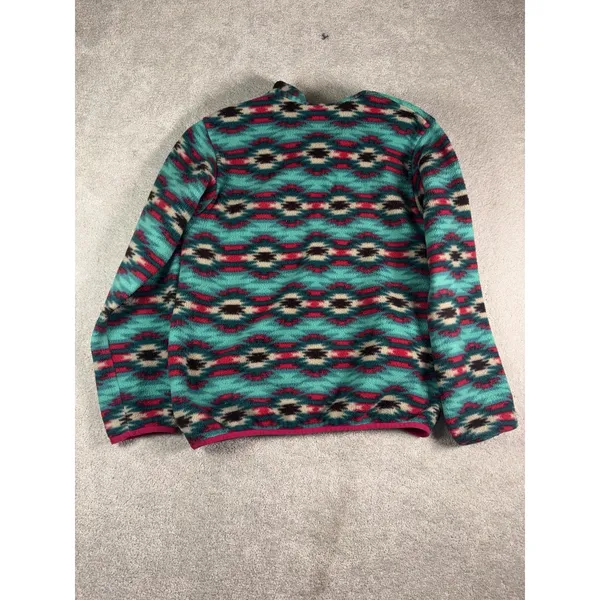 Patagonia Synchilla Snap-T Fleece Pullover Wild Desert Beryl Green Size M - Image 9